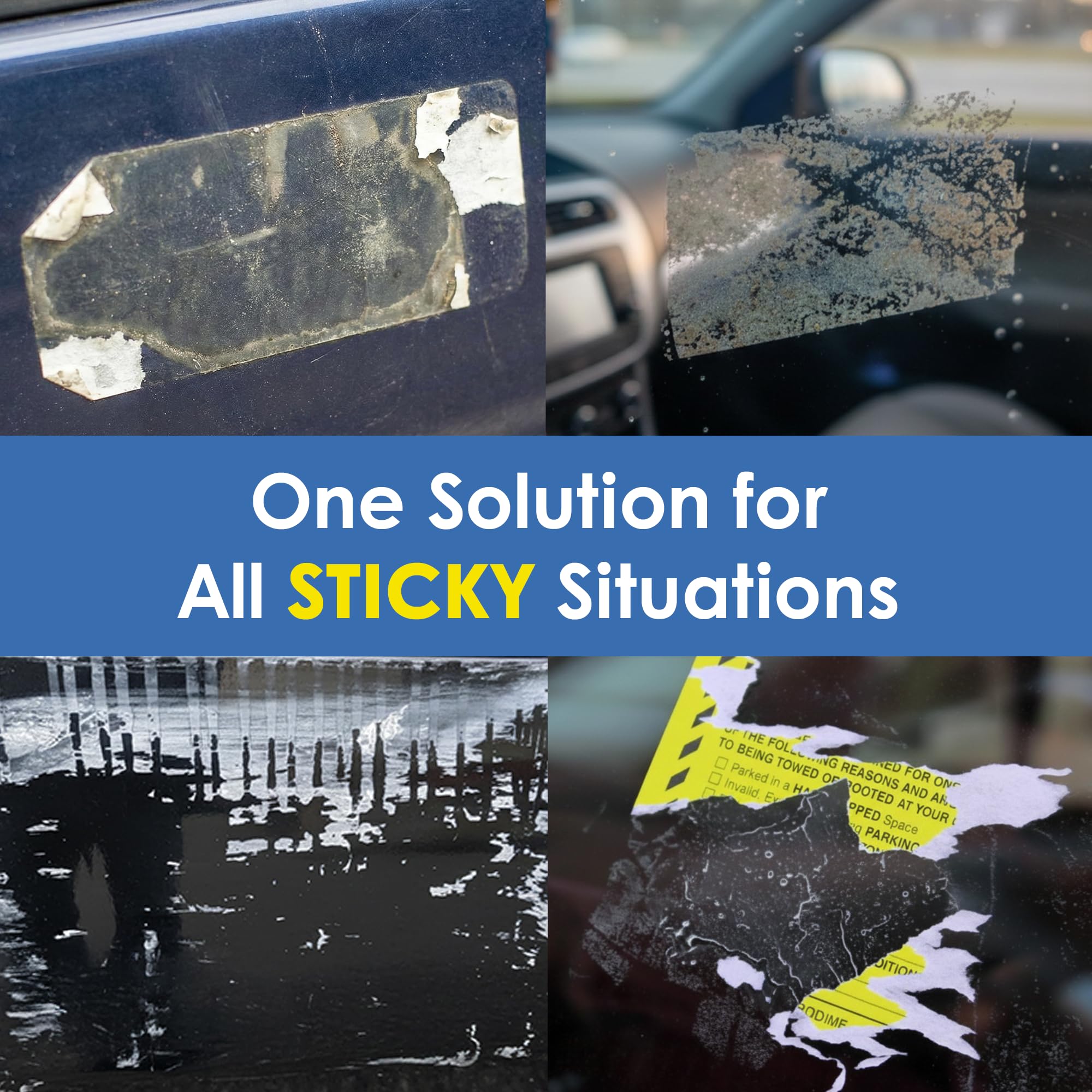 Rapid Tac wrap removal on vinyl graphics and decals.