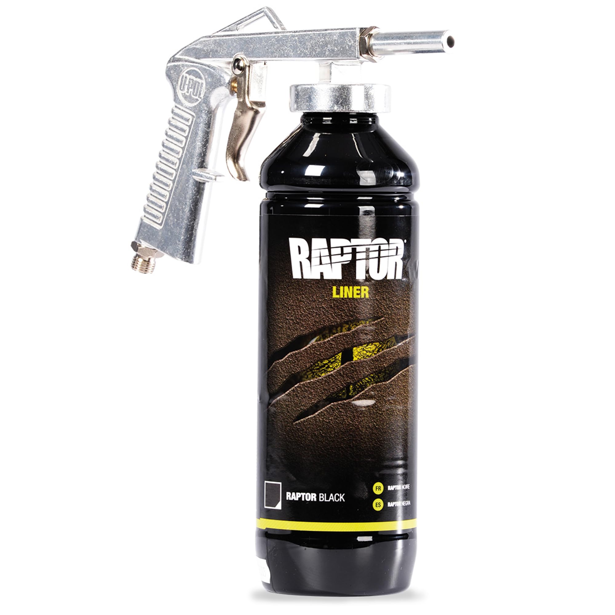 Raptor quick-dry formula allows multiple coats within an hour for efficient projects.
