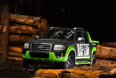 RAPTOR Tintable Truck Bed Liner Kit bottle and hardener for reliable color tuning.
