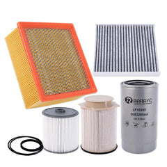 RARAYC 6.7L Cummins fuel filter kit assembly improves filtration and flow for Ram diesel.
