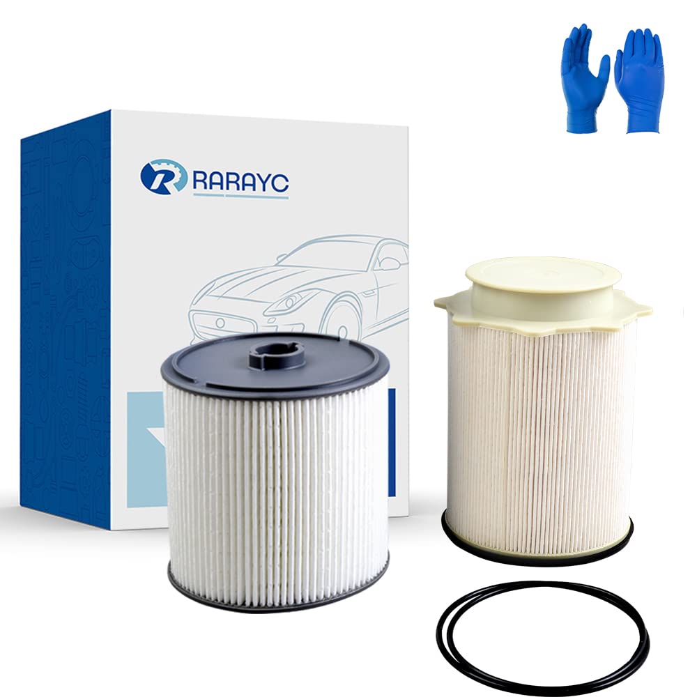 RARAYC 6.7L Cummins fuel filter kit front view for easy replacement and clean diesel flow.