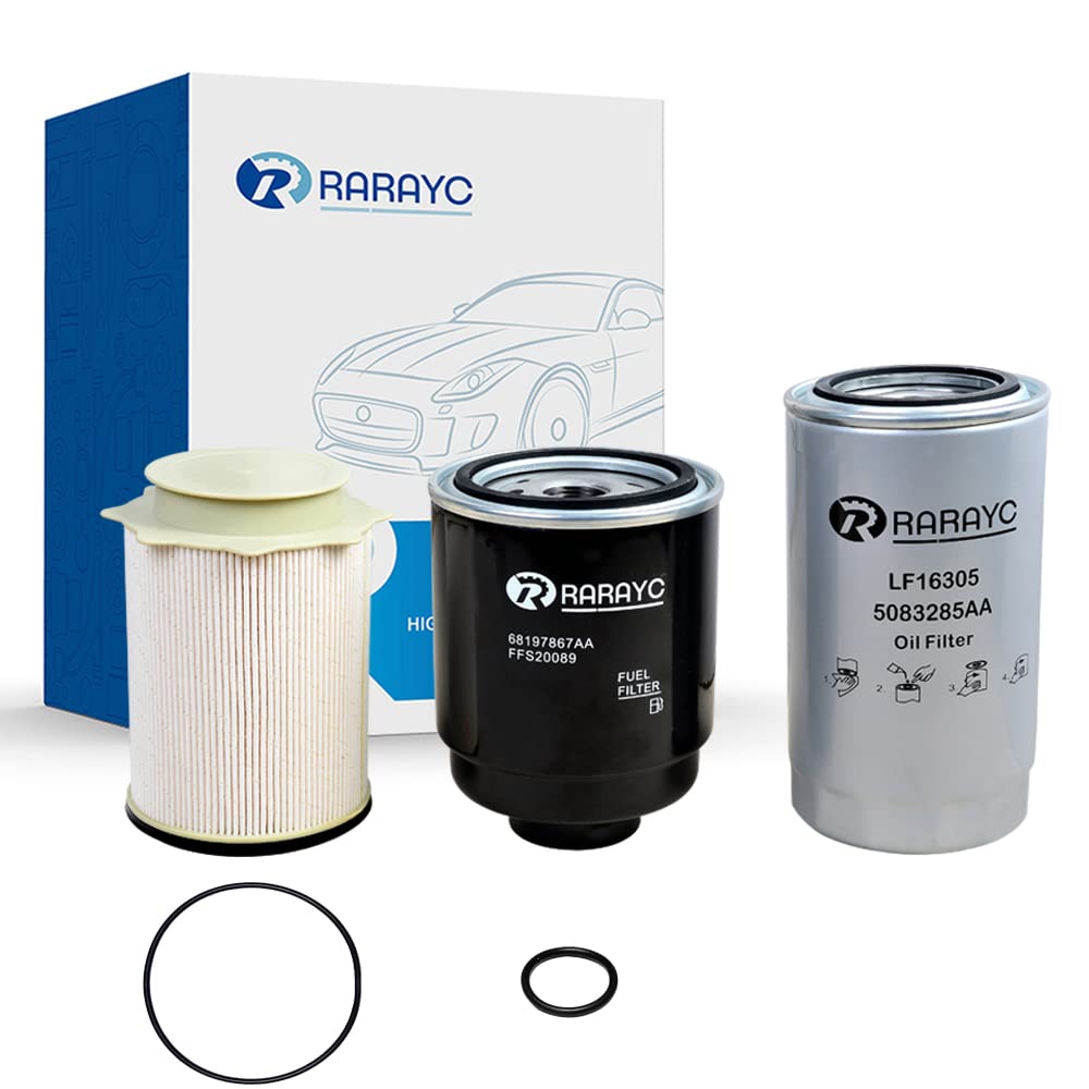 RARAYC 6.7L Cummins fuel filter kit ready for Dodge Ram installation