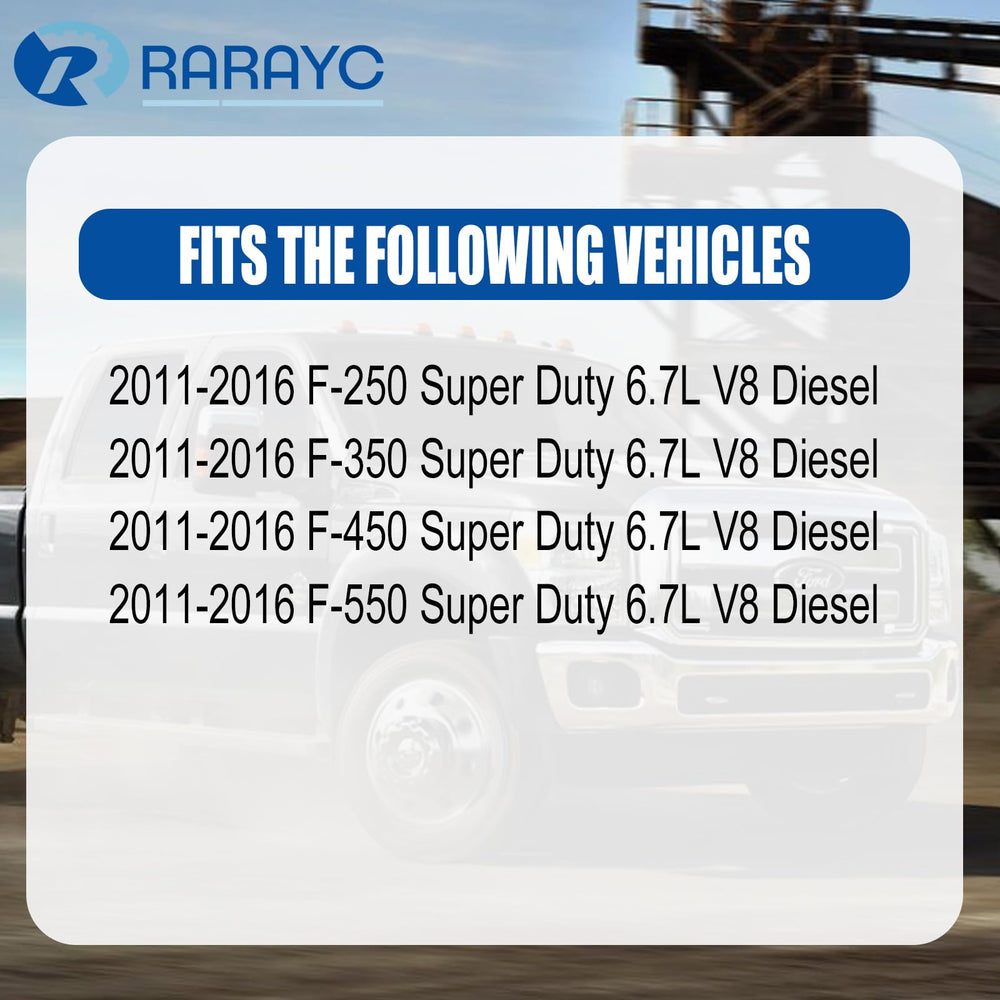 RARAYC 6.7L Powerstroke fuel filter section shows contaminant defense for steady performance.