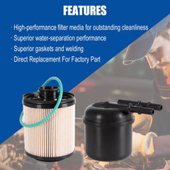 RARAYC 6.7L Powerstroke oil filter view emphasizes reliable lubrication and engine longevity.