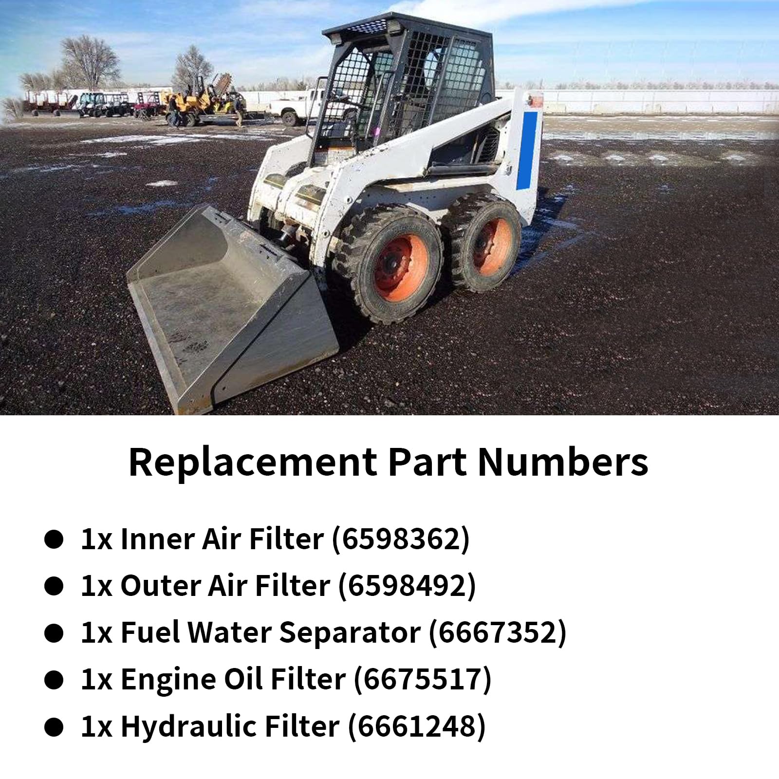RARAYC kit compatible with Bobcat loaders ensures easy maintenance.