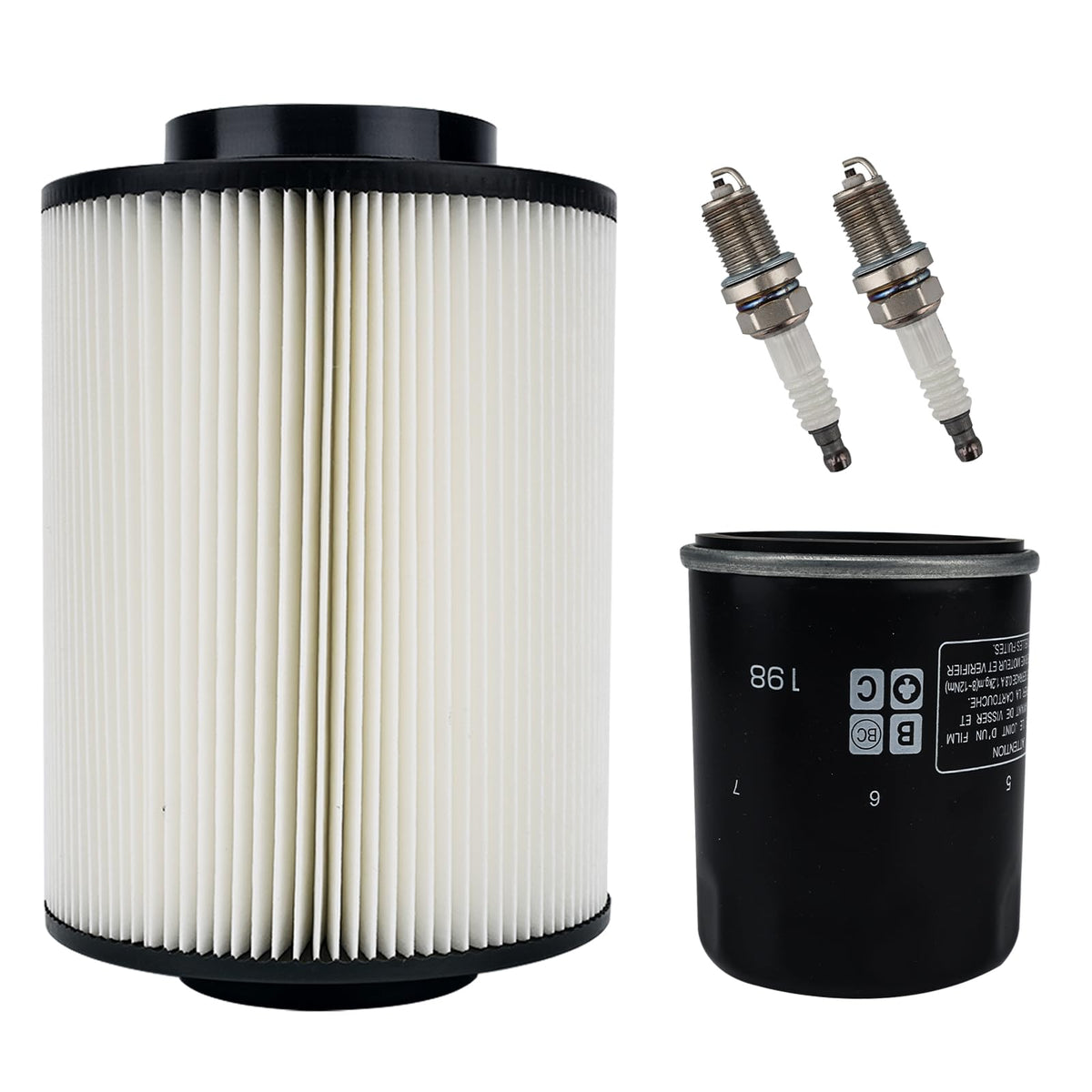 RARAYC ATV spark plug air filter kit for Polaris RZR 800 delivers improved air intake.