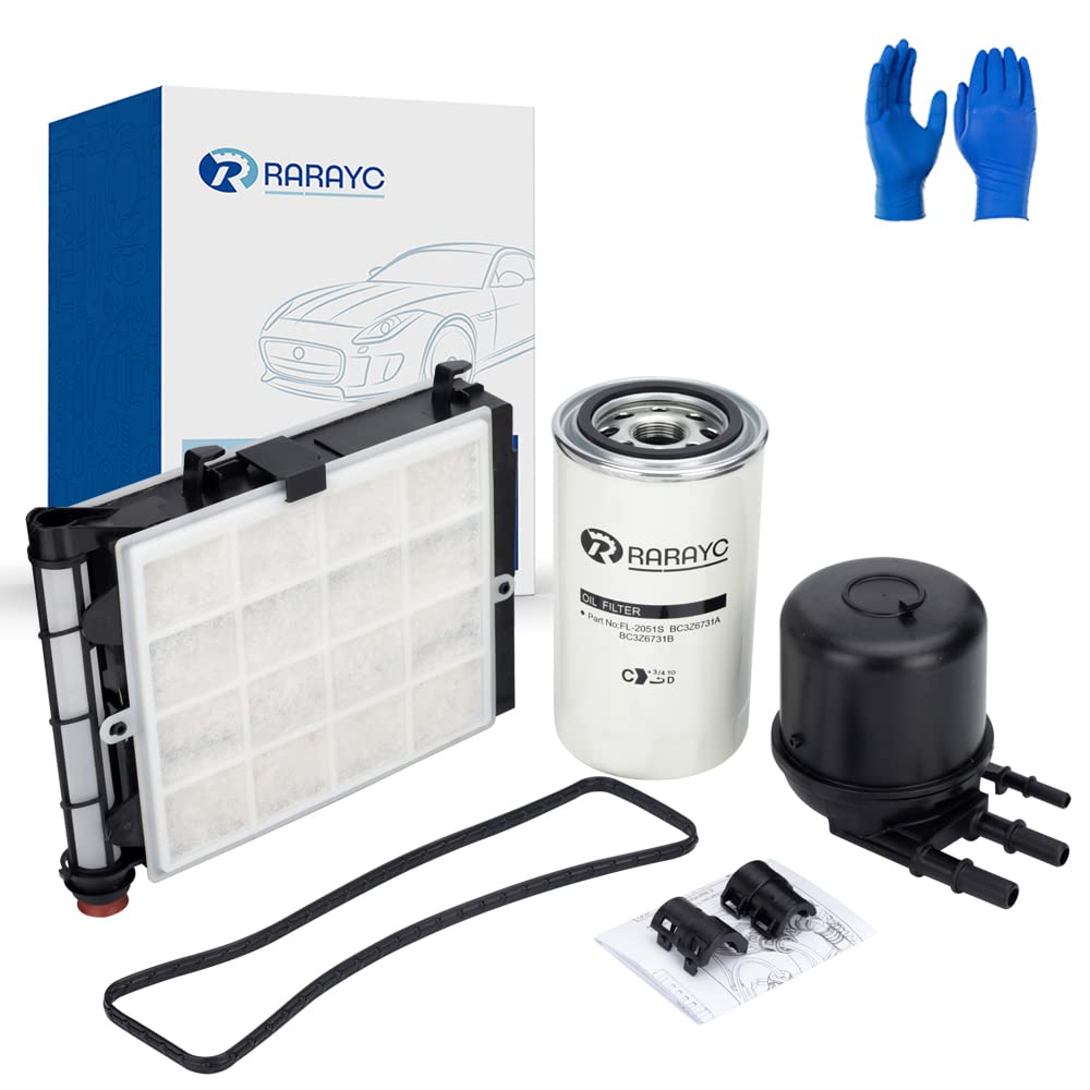 RARAYC fuel filter element close-up highlighting precise filtration for cleaner fuel