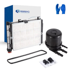 RARAYC fuel filter element front view shows filtration for cleaner fuel delivery