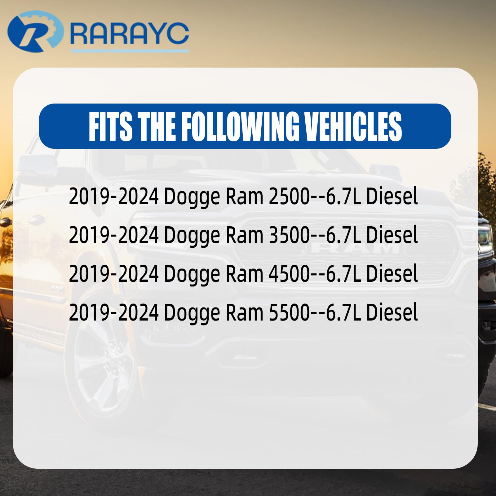 RARAYC fuel-water separator 68346631aa demonstrates water separation for dry, clean fuel.