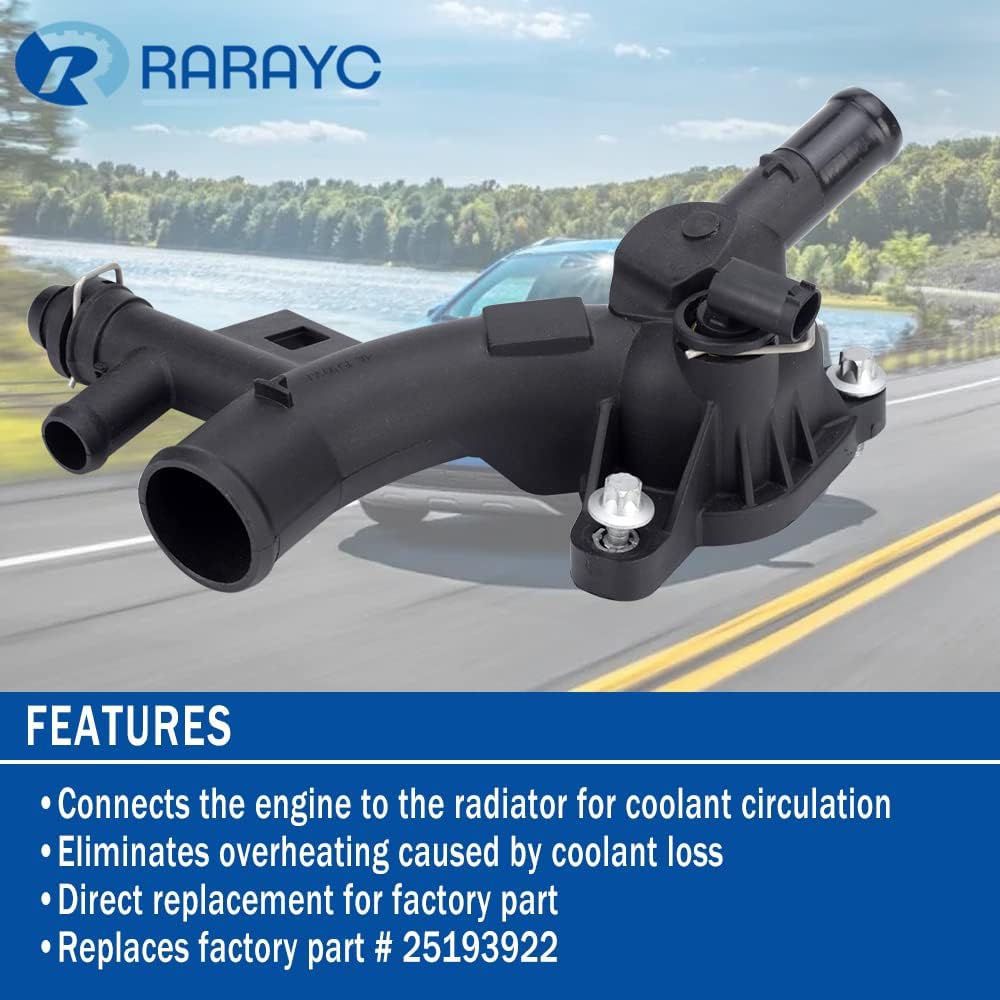 RARAYC radiator hose included in kit supports complete coolant system replacement.