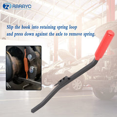 RARAYC tool pressing on axle with durable iron construction