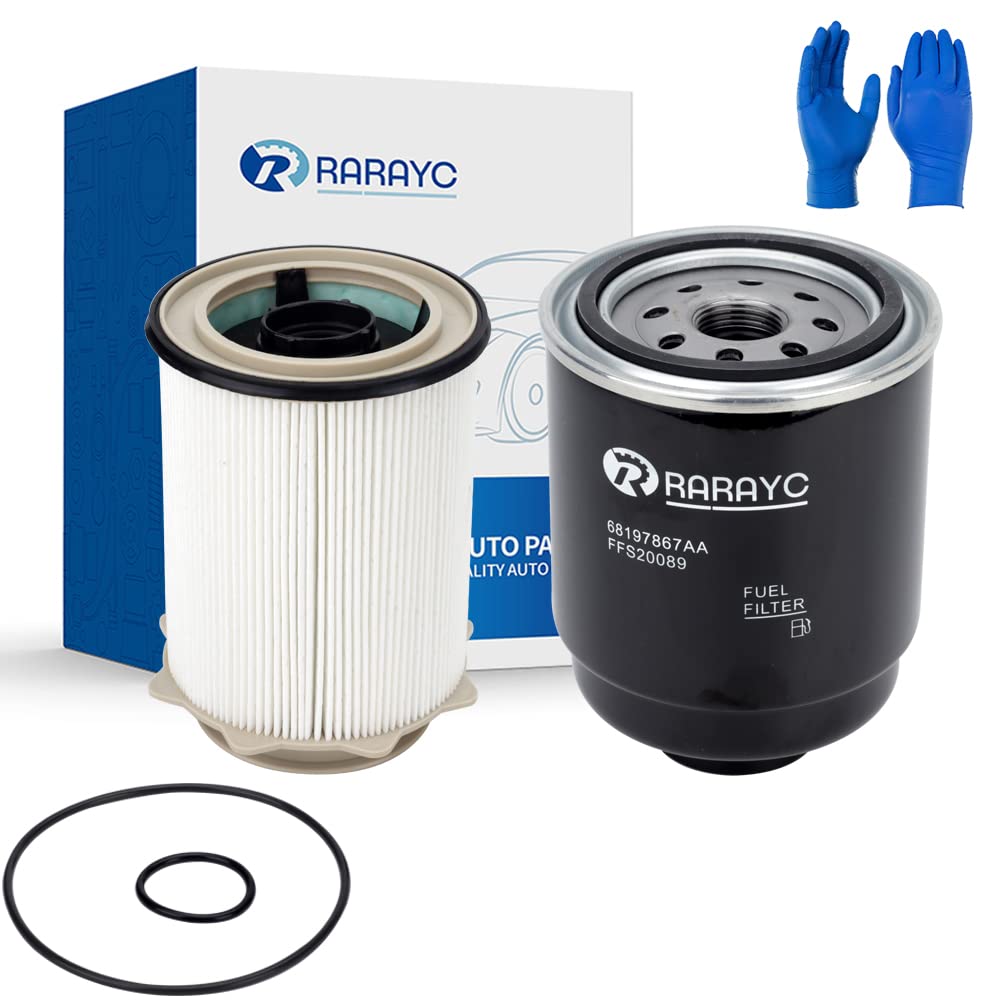 RARAYC upgrade fuel filter water separator assembly keeps diesel clean and protects injectors.