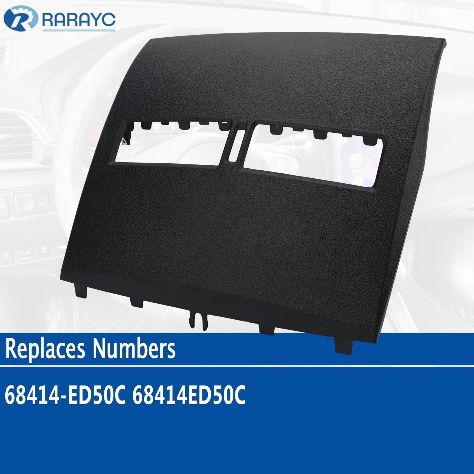 RARAYC waterproof and dustproof dash bezel protects vents