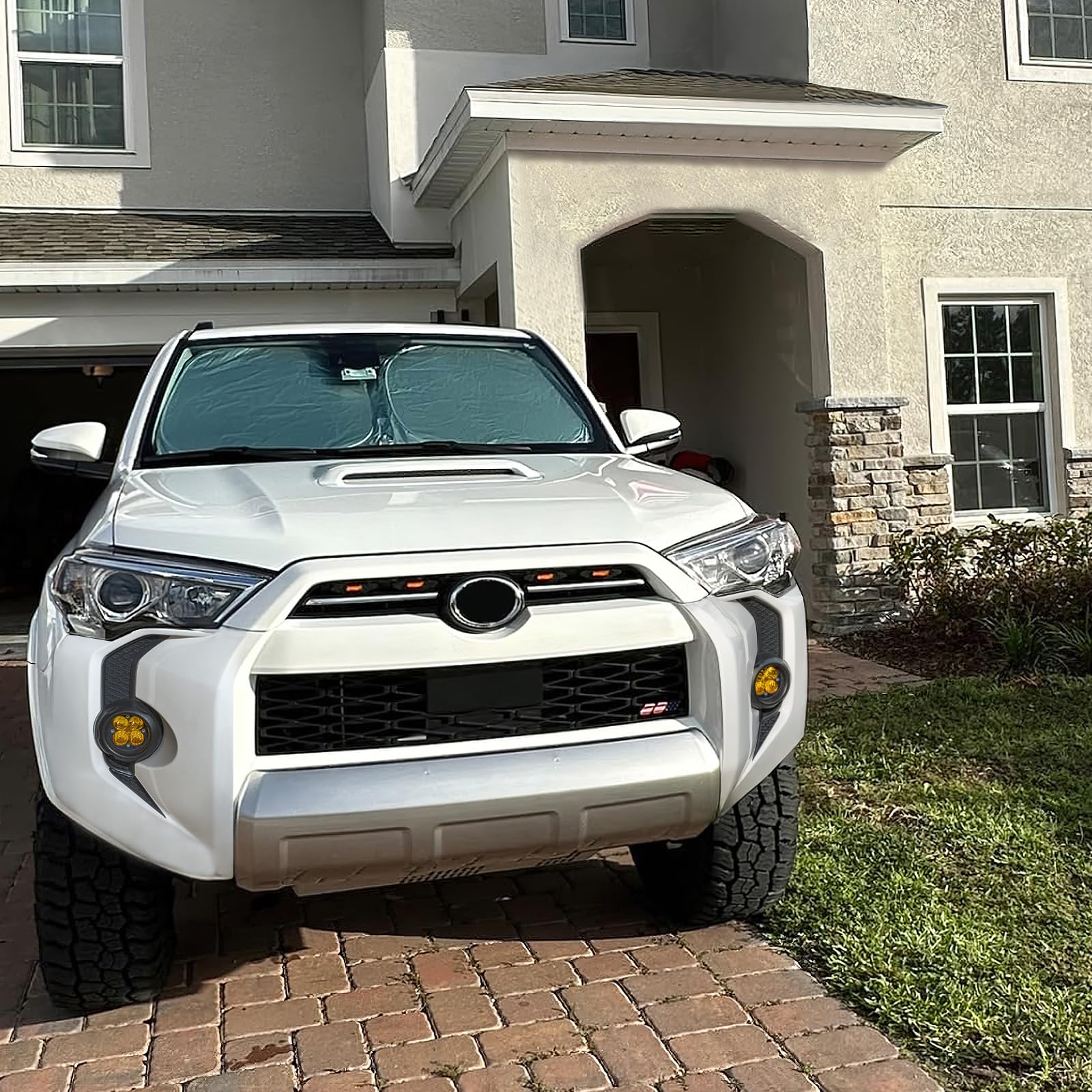 RAVOTOM easy install front fog light decals for 4Runner DIY upgrade