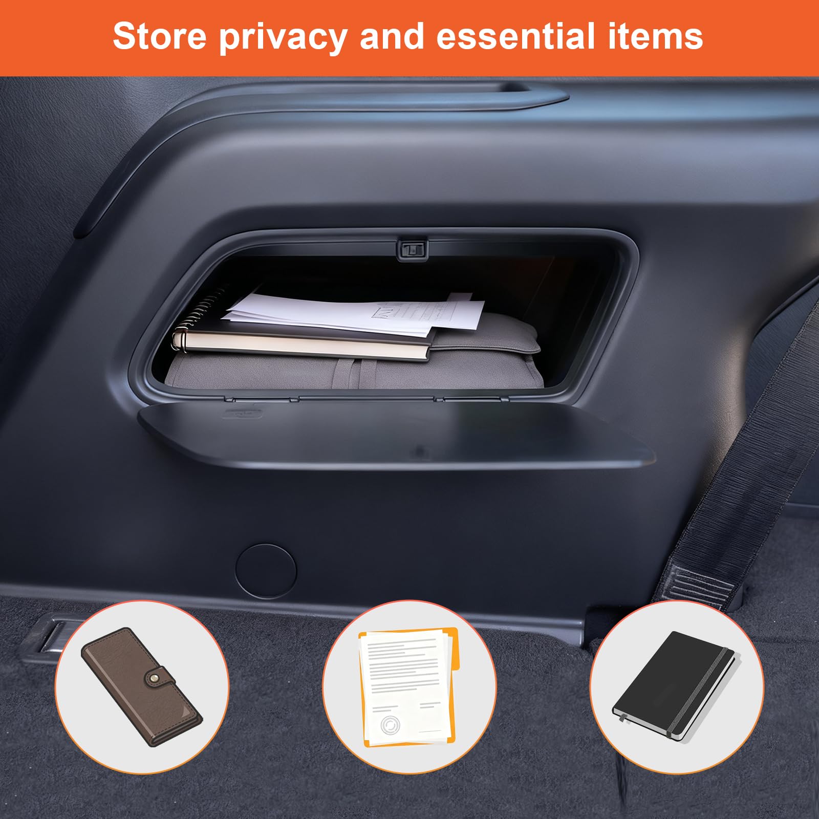 RAVOTOM easy-installation baffle snapping into place in seconds