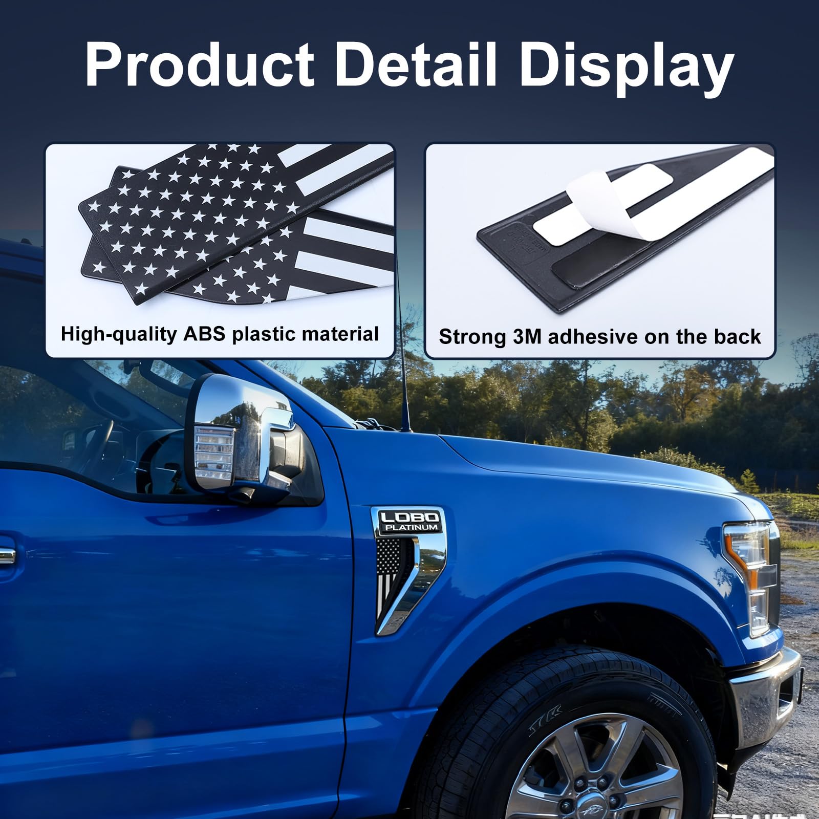 RAVOTOM black flag emblem complements other exterior upgrades