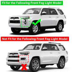 RAVOTOM front fog light decals on 4Runner right side for enhanced styling