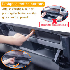 RAVOTOM privacy-focused design hides contents inside the glove box.