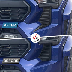 RAVOTOM grille patch with black texture adds durable, weather-ready look to Tacoma.