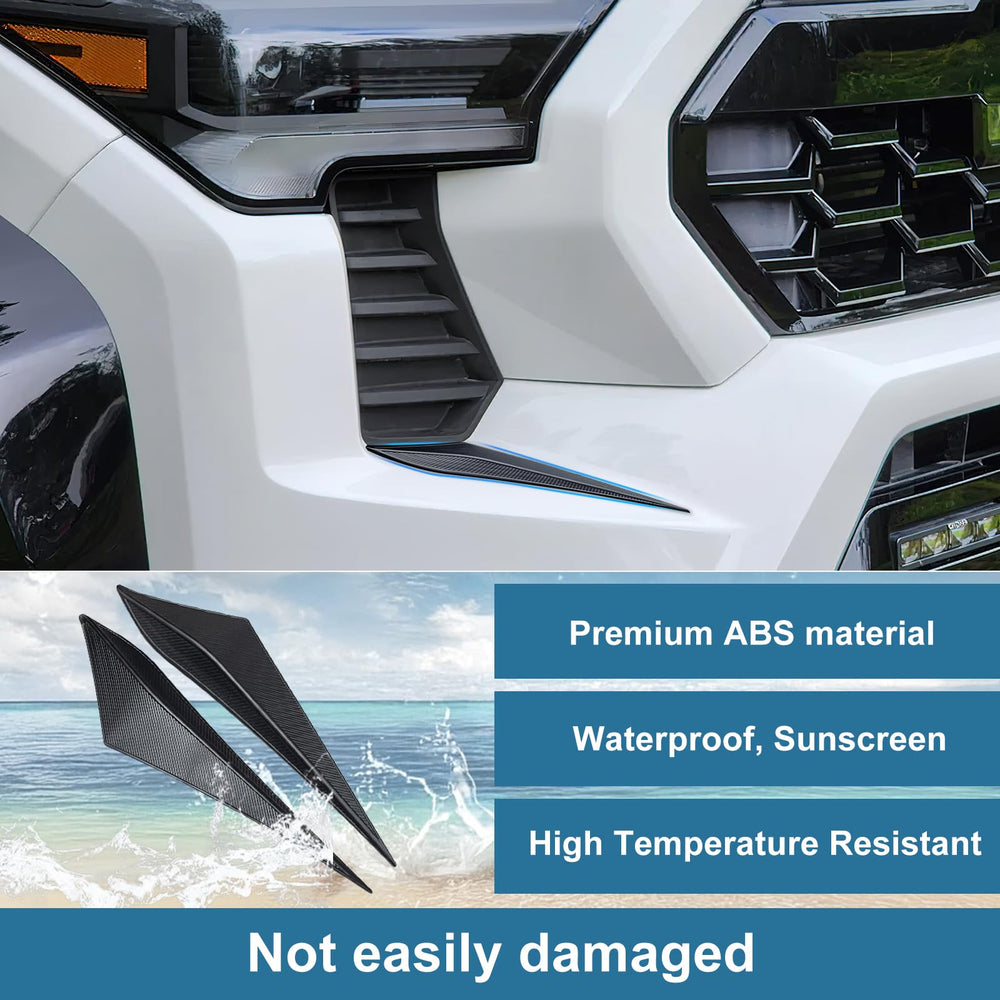 RAVOTOM ABS material grille patch offers weatherproof, long-lasting finish for Tacoma.