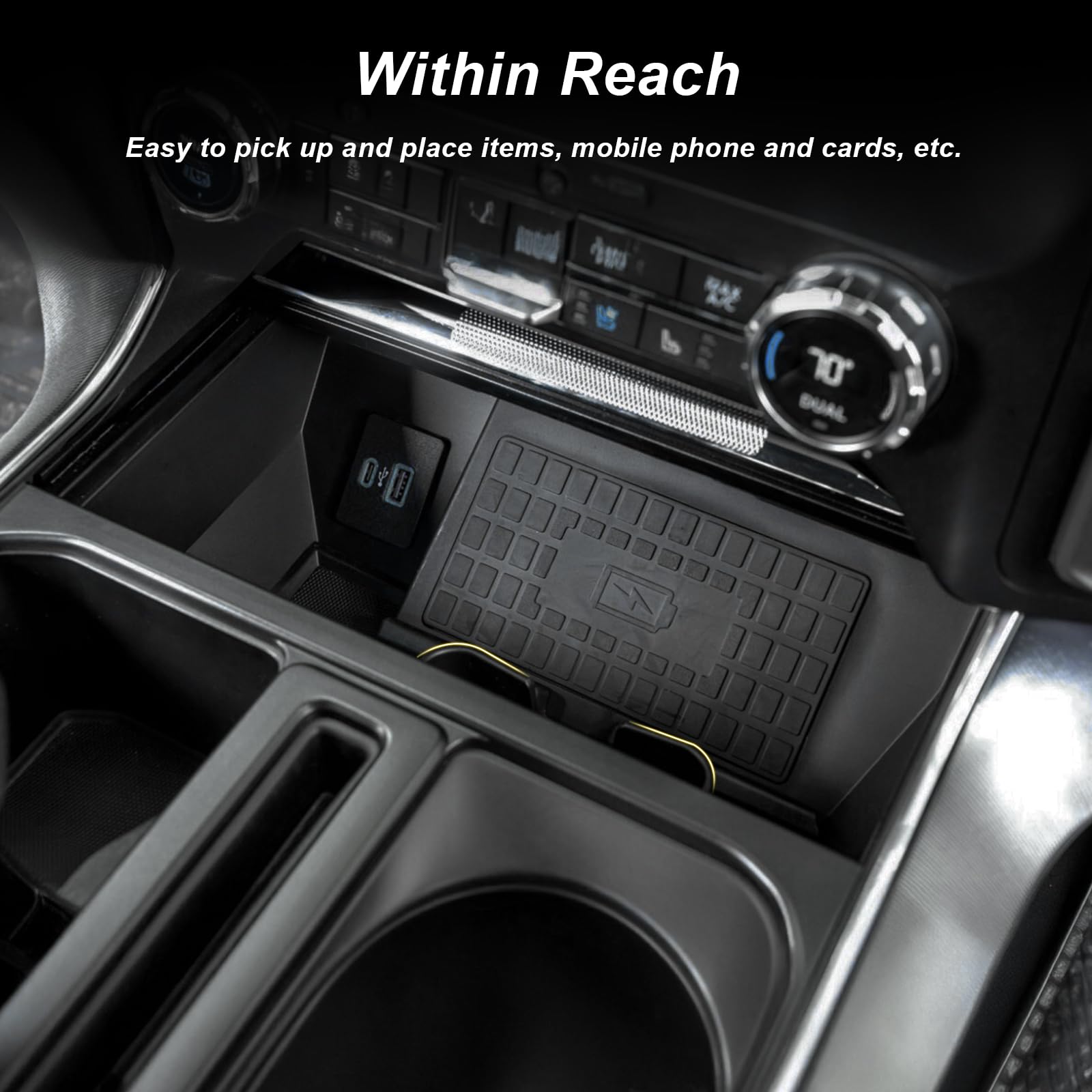 RAVOTOM one-hand installation for tool-free setup in seconds.