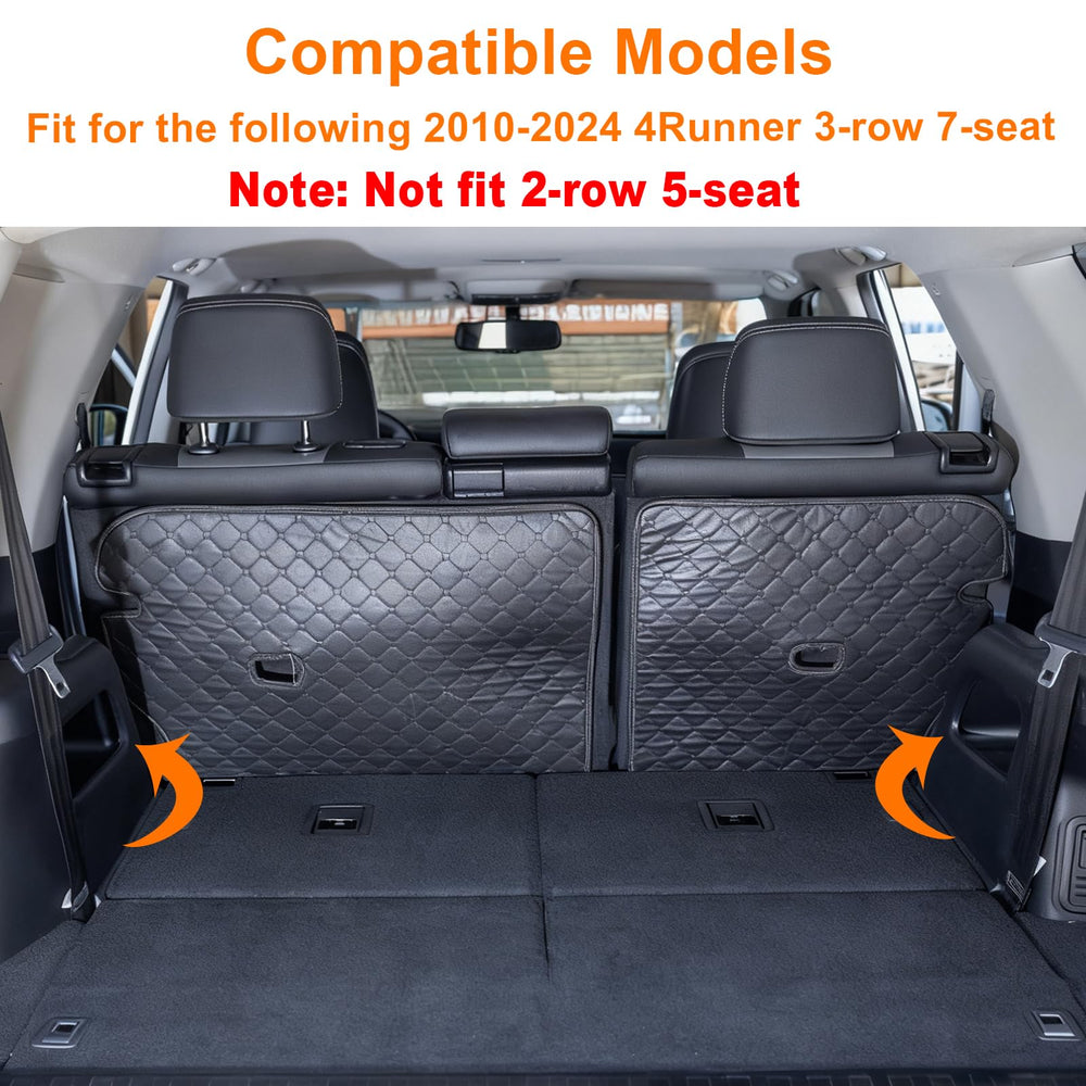 RAVOTOM trunk-side storage cover in a 4Runner for secure items