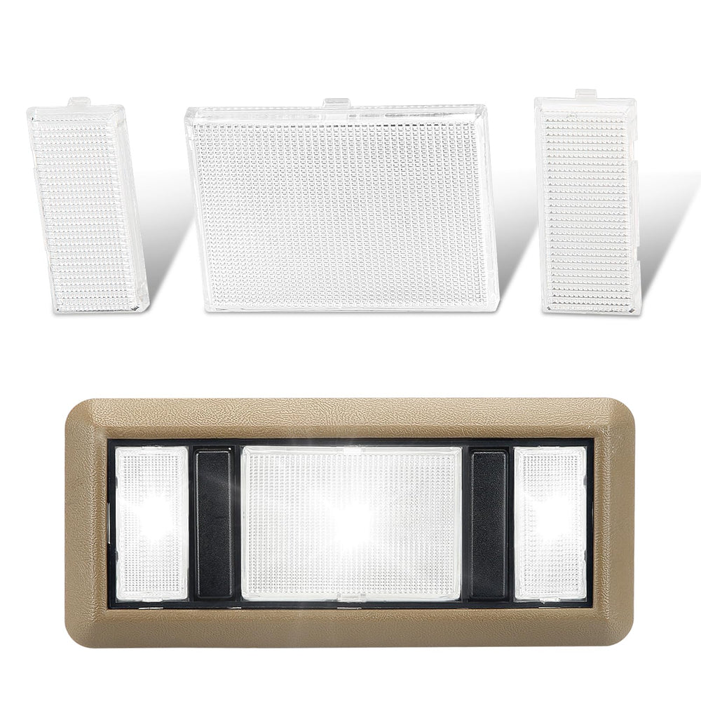RAVSOFT map light cover with clear lens for Chevy K1500 improving night visibility