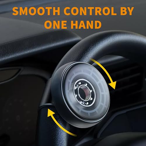 Rayfun silicone-covered spinner provides soft touch and comfortable grip during drives