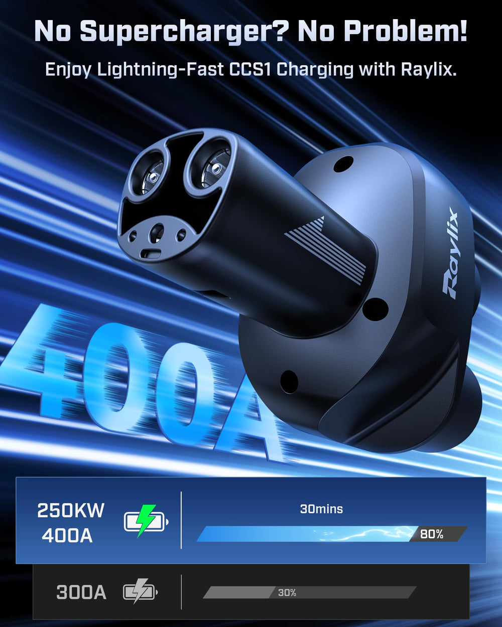 Raylix compatibility badge indicating support for Tesla models.