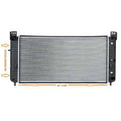 RAYTEN 2423 core with 866 mm by 438 mm dimensions for fit