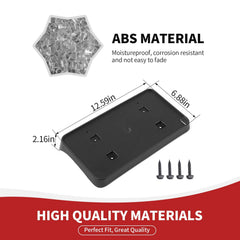 RAZPOY bracket in black finish enhances the Charger front look and durability.