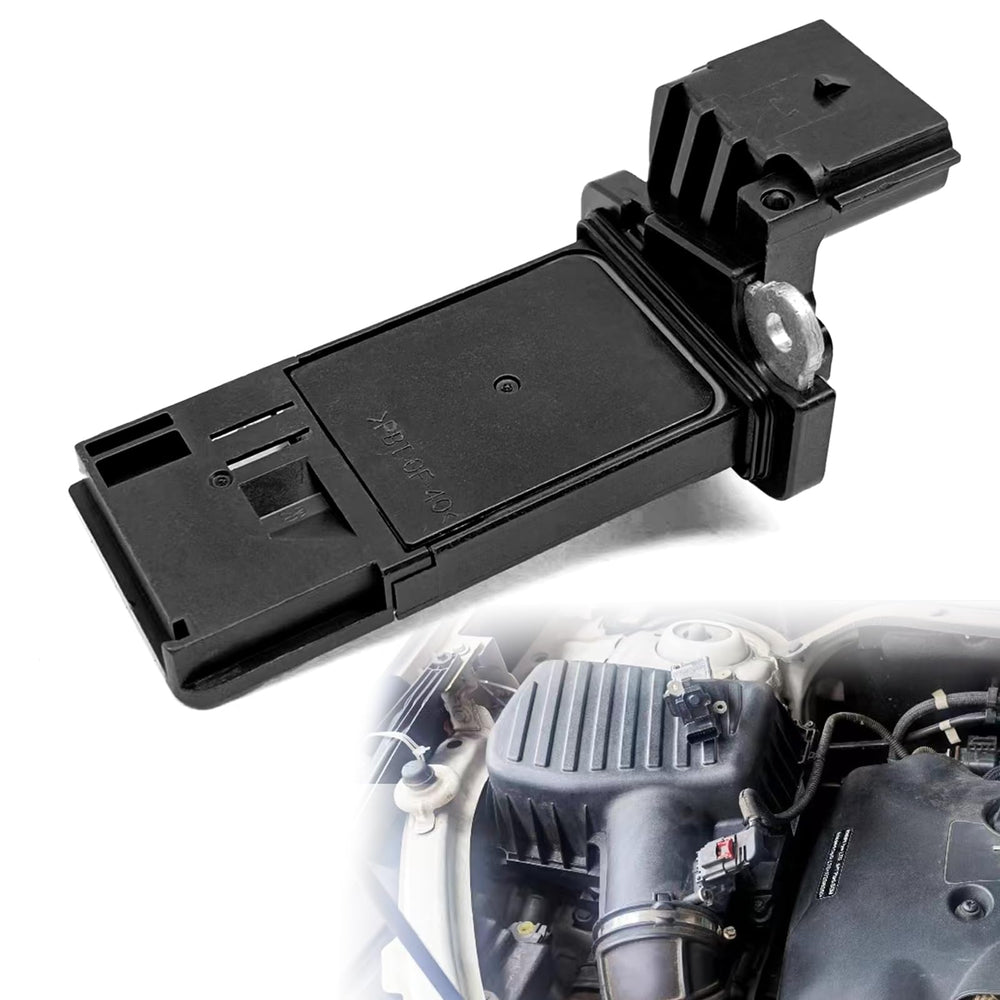 RBOKO MAF sensor front view; ready-to-fit across GM vehicles for reliable readings.