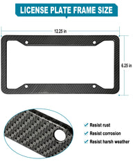 RCKJNJ matte black carbon texture close-up emphasizing long-lasting aluminum frame
