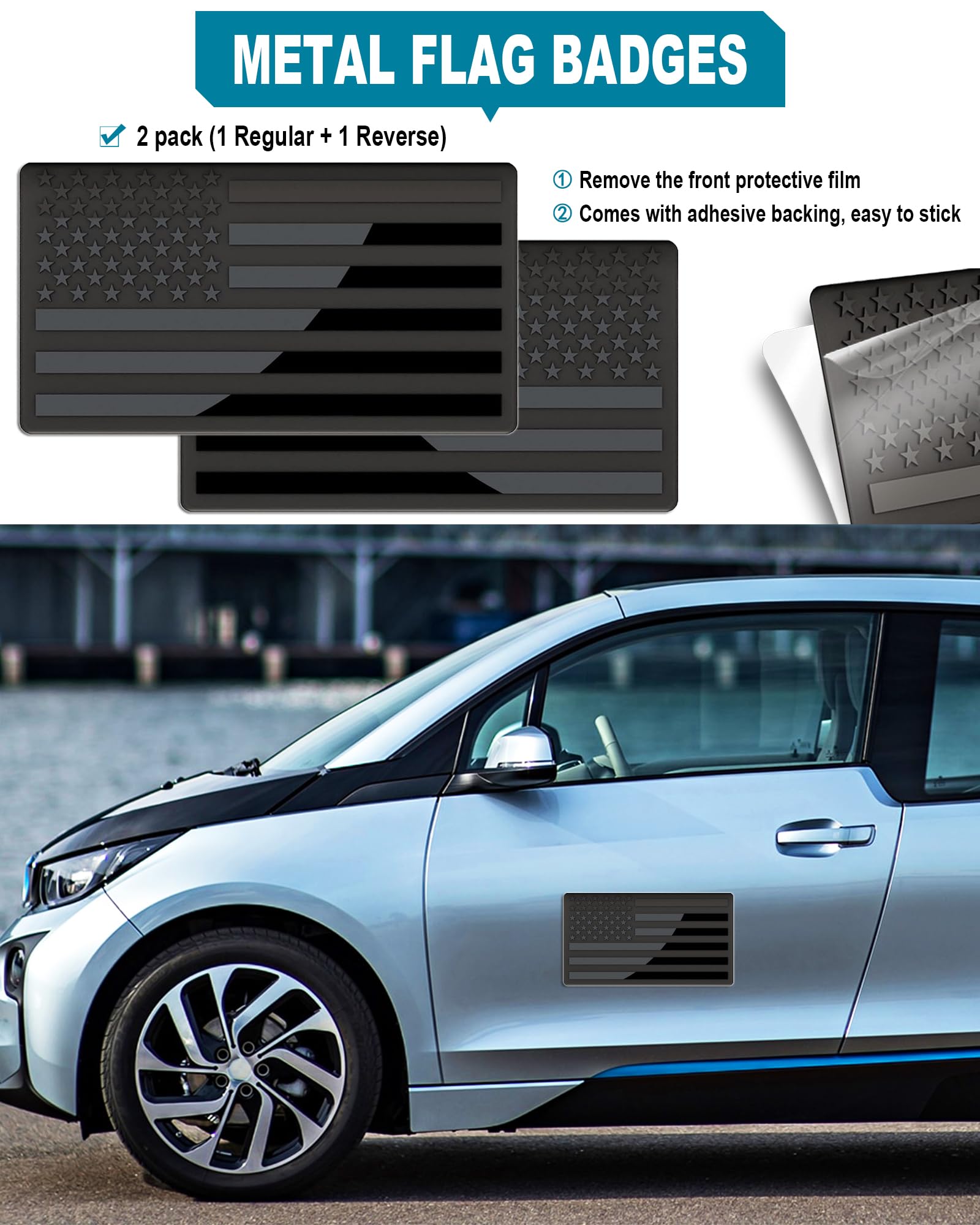 RCKJNJ license plate pad protects car paint from scratches.