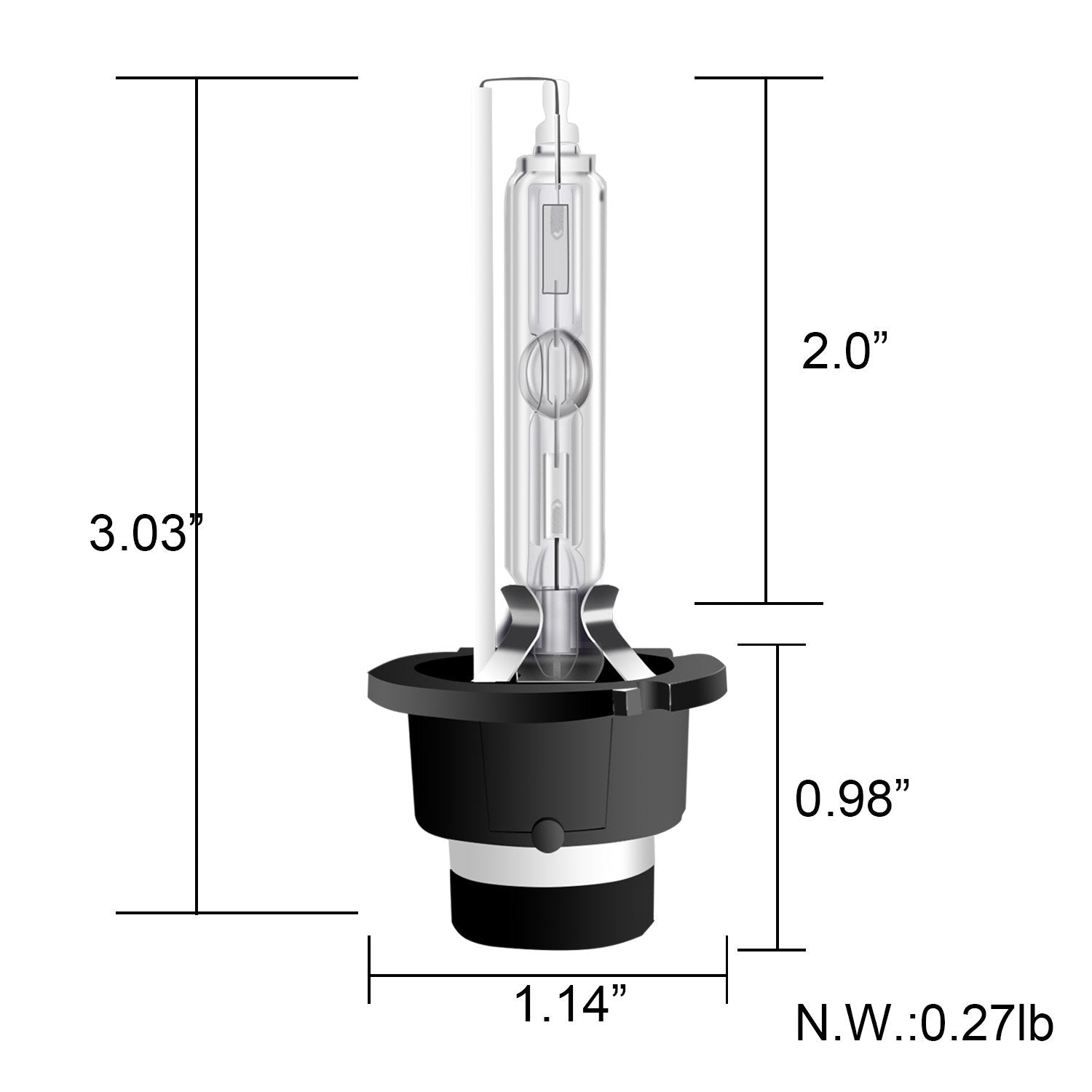 RCP D4S6 plug-n-play install like factory bulbs.