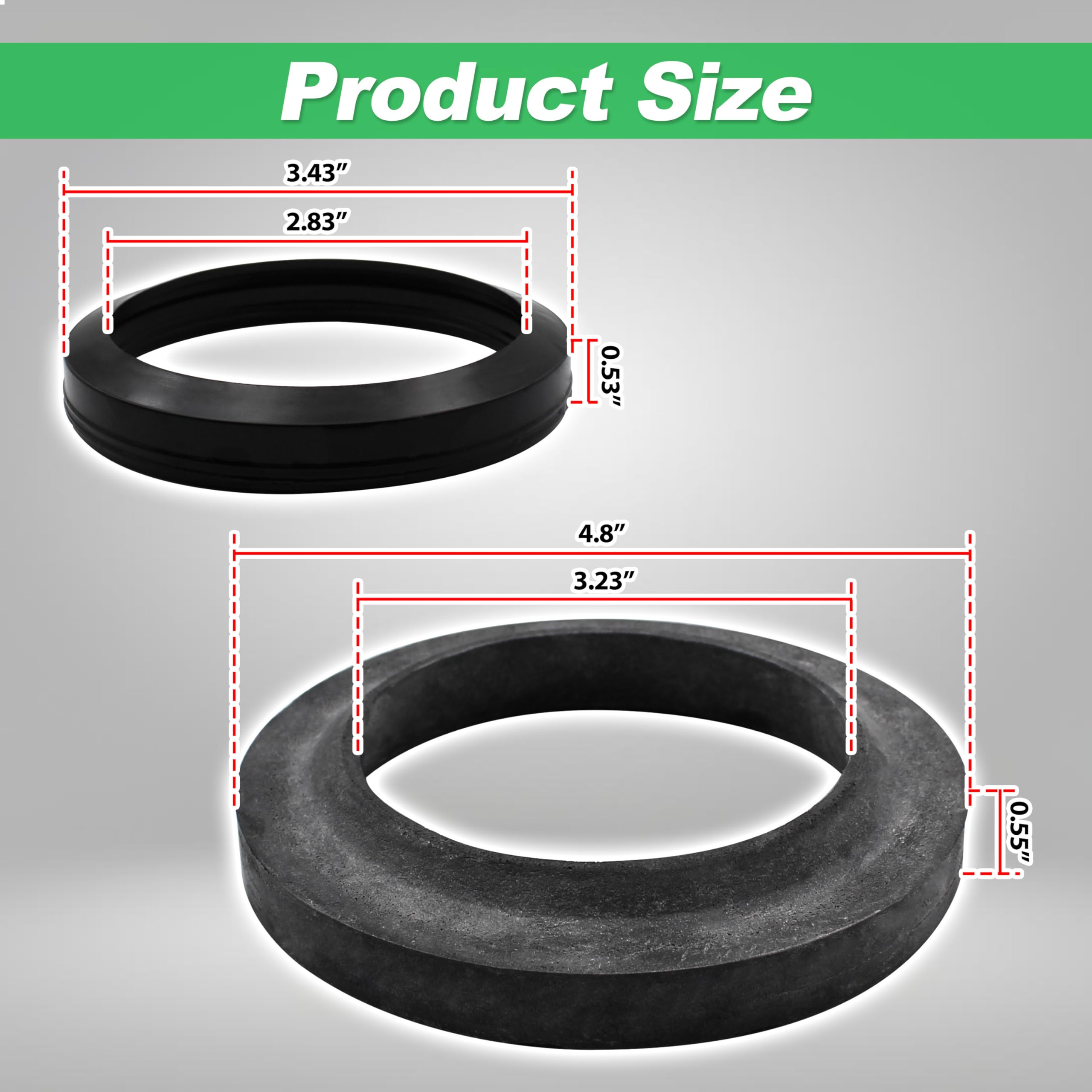 RDIYIN 31708 blade-seal packaging highlights easy replacement and reliability