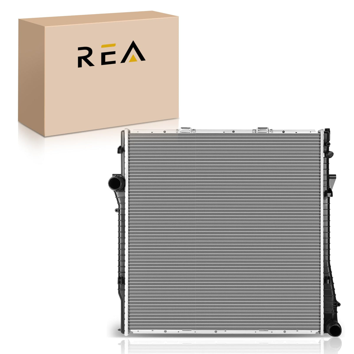 Readair BMW X5 radiator front view showing OEM-fit design