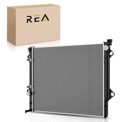 Readair engine coolant radiator front view for Toyota 4Runner and FJ Cruiser.