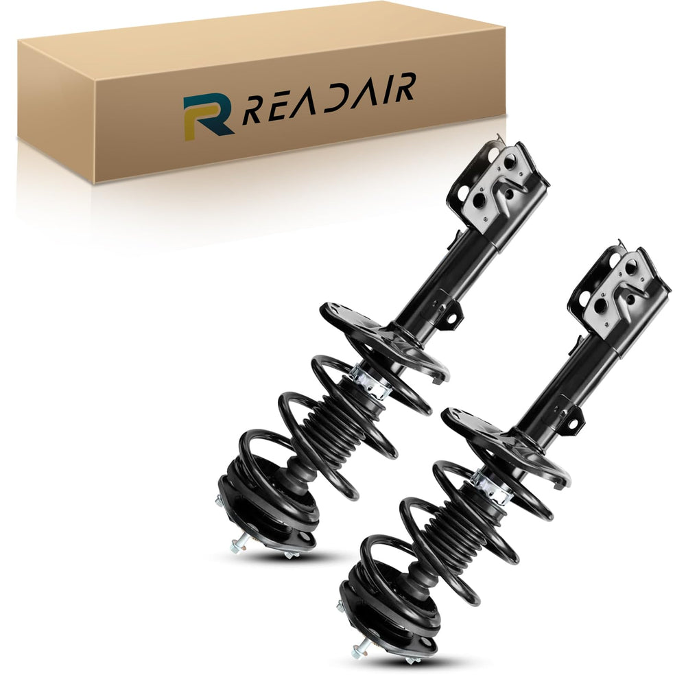 Readair front shock struts front view for Nissan Maxima showing complete assembly.