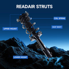 Readair front strut assembly for Avalon 1997-2003 enhances steering stability