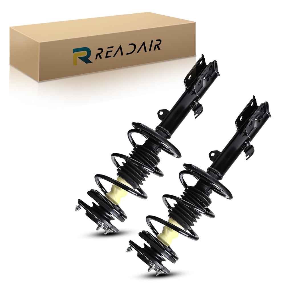 Readair front-struts-coil-spring-assembly 2-pack ready for reliable replacement on compatible Toyota models.