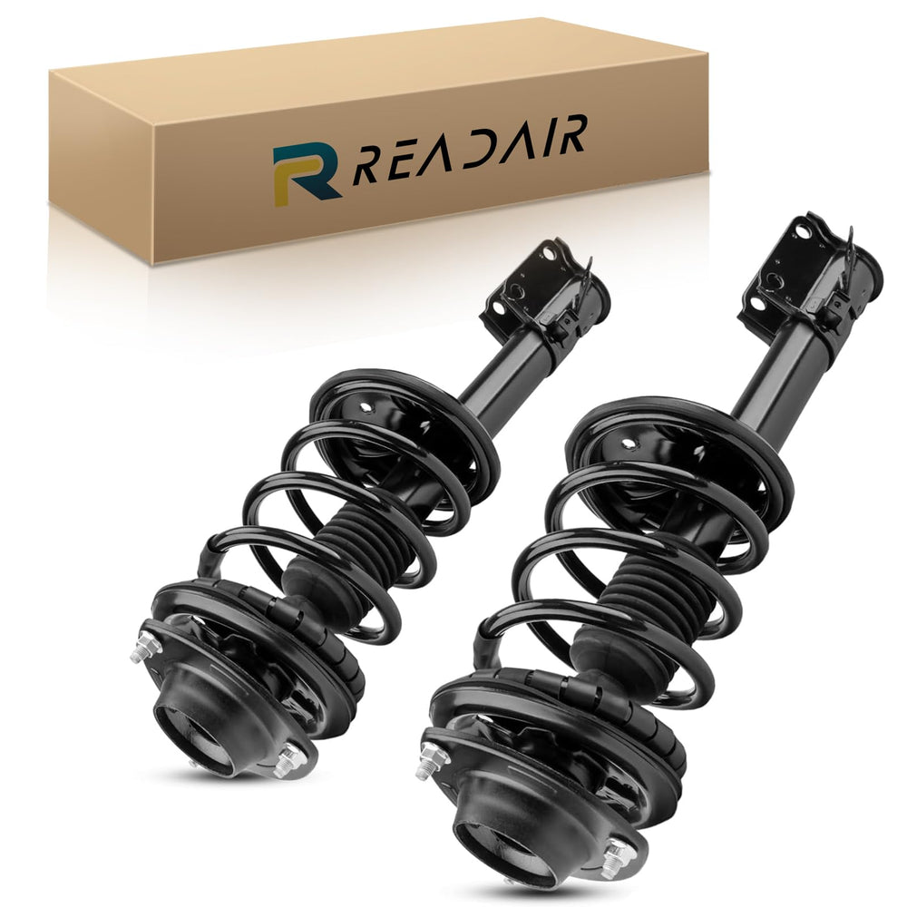 ReadAir front struts assembly closeup showing upgraded corrosion protection