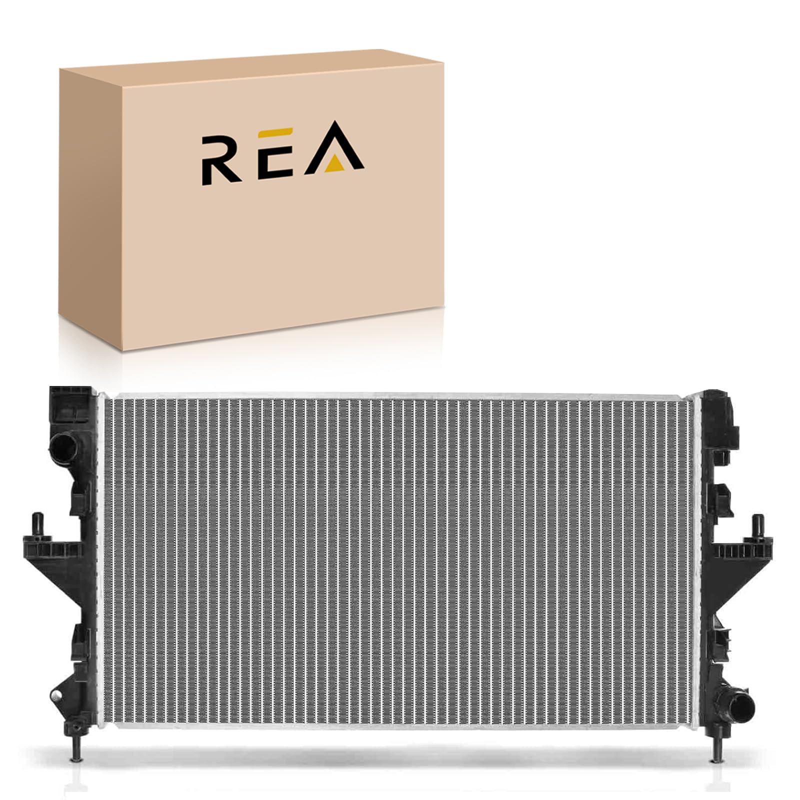 Readair ProMaster radiator front view for easy OEM replacement.