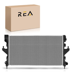 Readair ProMaster radiator front view for easy OEM replacement.