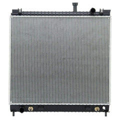 Readair radiator core closeup showing robust fins for efficient heat transfer.