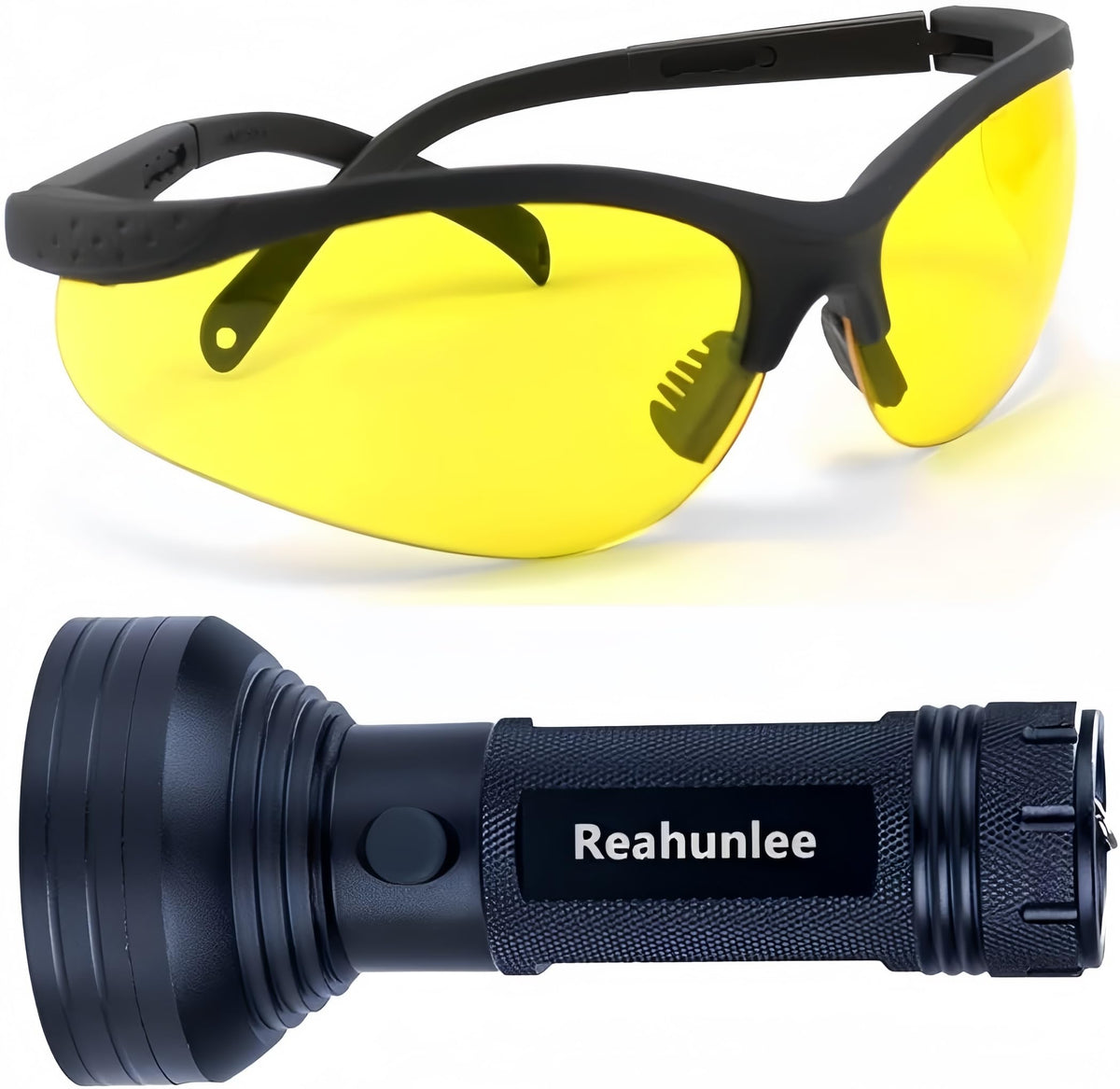 REALHUNLEE air conditioner UV dye leak detector pinpoints leaks for faster diagnostics.