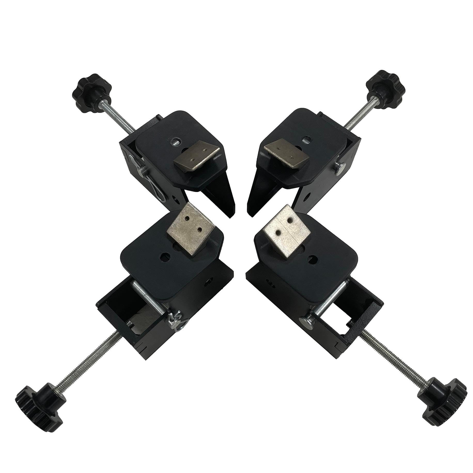 RebarTech motorcycle adapter front view widening rim clamp for easier tire changes
