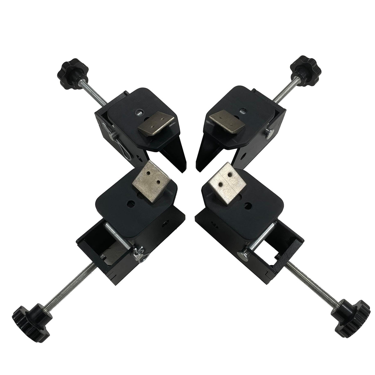 RebarTech motorcycle adapter front view widening rim clamp for easier tire changes