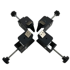 RebarTech motorcycle adapter front view widening rim clamp for easier tire changes