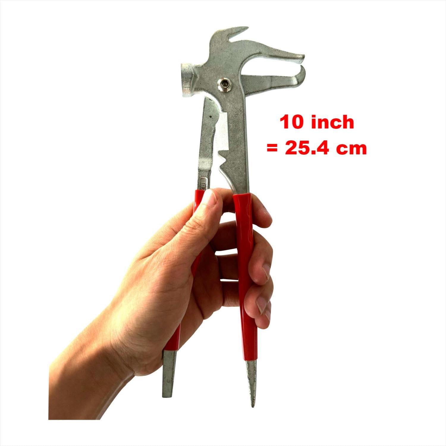 RebarTech wheel balancer pliers in action showing clip-on weight installation